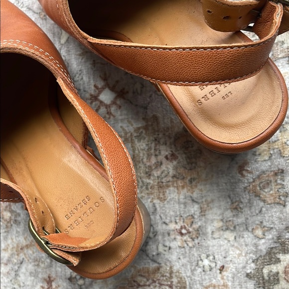 Sezane Leather Clogs - Picture 3 of 4